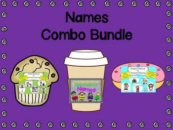 Preview of Beginning of the Year--Names Combo Bundle