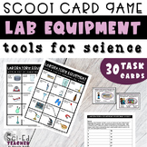 Names of Lab Tools Scoot Cards