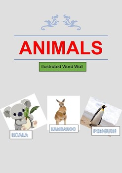 Preview of Names of different animals