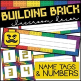 Nametags and Student Numbers | Building Block Classroom De