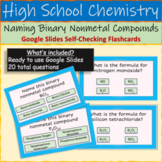 Naming Binary Covalent Compounds Google Slides Flashcards 