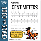 Naming Centimeters - Measurement Practice -  Crack the Cod