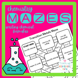 Naming Chemical Compounds Writing Chemical Formulas Mazes