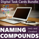 Naming Compounds Virtual Task Cards Bundle (Distance Learning)