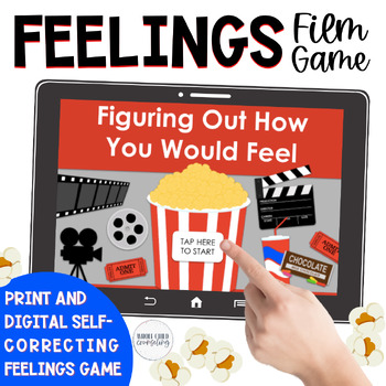 Preview of Naming Emotions Digital and Print Game for Feelings Identification