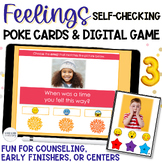 Naming Feelings Print and Digital Interactive Social Skills Game