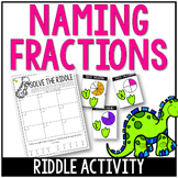 Naming Fractions Riddle Activity | Teacher Appreciation 2023
