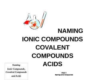 Preview of Naming Ionic Compounds, Covalent Compounds and Acids