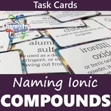 Naming Ionic Compounds Task Card Activity