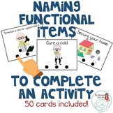 Naming Items Needed for an Activity