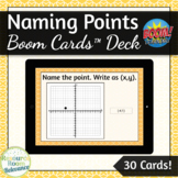 Naming Points in All Four Quadrants - Graphing - Boom Cards™