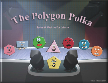 Preview of Naming Polygons - Music Video - Math Song