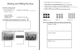 Naming and writing fractions