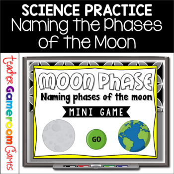 Preview of Phases of the Moon Mini Powerpoint Game