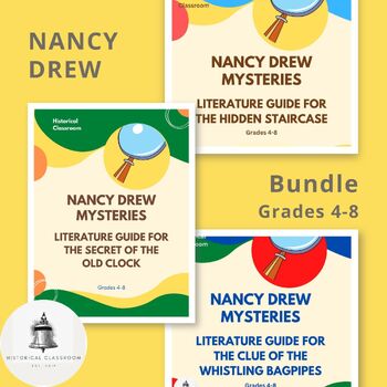 Preview of Nancy Drew Mysteries Bundle / Grades 4 and Up