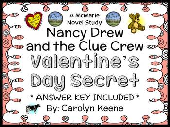Preview of Nancy Drew and the Clue Crew: Valentine's Day Secret (Carolyn Keene) Novel Study