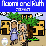 Naomi and Ruth Bible Story - Coloring Book