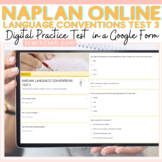 Naplan Online Language Conventions Test Prep 3 | Digital