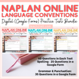 Naplan Online Language Conventions Test Prep Bundle | Digital