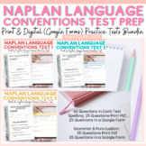 Naplan Test Prep Language Conventions Print & Digital | Na