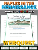 Naples in the Renaissance - Webquest with Key (Google Doc 