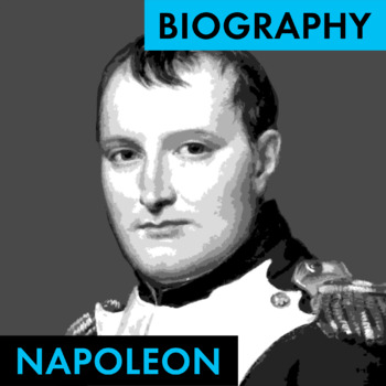 Preview of Napoleon Biography Research Grid, Napoleon Bonaparte Biography Activity, CCSS