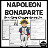 Napoleon Bonaparte Biography Reading Comprehension Workshe