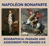 Napoleon Bonaparte: Reading Comprehension Biography and As