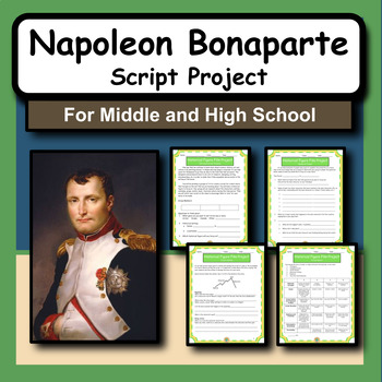 Preview of Napoleon Bonaparte Research Activity and Script Writing Project for ELA/History