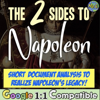 Preview of Napoleon DBQ Investigation | What is Napoleon's Legacy? Inquiry Resource