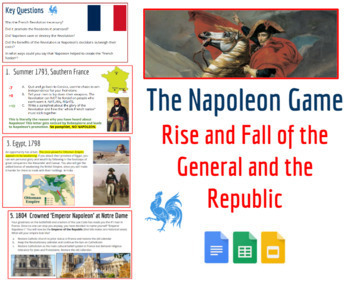Preview of Napoleon Simulation Game: The French Revolution & the origins of Nationalism 