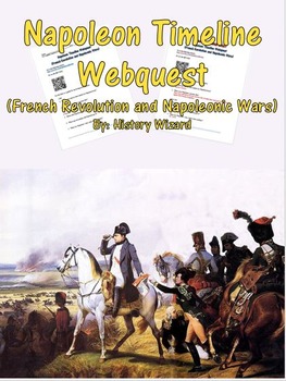 Preview of Napoleon Timeline Webquest (French Revolution and Napoleonic Wars)