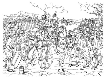 Napoleon's Army Coloring Picture by Steven's Social Studies | TpT