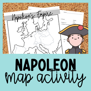 Preview of Napoleon's Empire Map Activity
