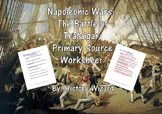 Napoleonic Wars: The Battle of Trafalgar Primary Source Worksheet