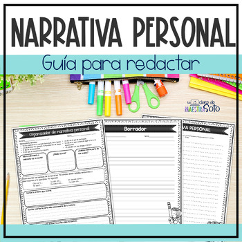 Preview of Narrativa personal -  Personal Narrative Writing in Spanish