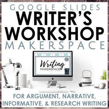 Preview of Narrative, Argument, Informative, and Research Writing Makerspace Bundle