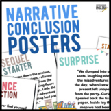 Narrative Conclusion Posters for Writing with Closure