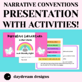 Narrative Conventions in Short Stories Presentation with A