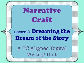Preview of Narrative Craft - Dreaming the Dream of the Story