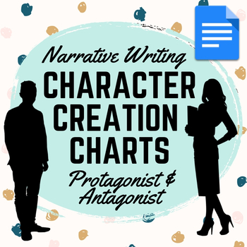 Preview of Narrative & Creative Writing: Character Creation Charts with Google Docs!