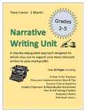 Narrative Writing Step-By-Step Student Booklet