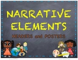 Narrative Elements Headers and Posters - Story Elements