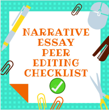 narrative essay peer review pdf