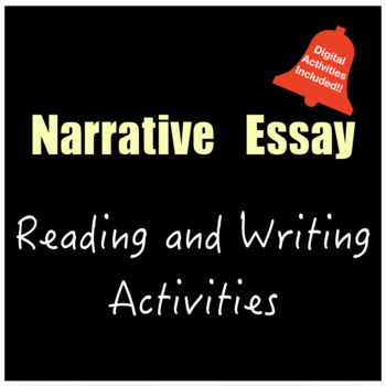 Narrative Essay- Digital and Printable Reading and Writing Activities