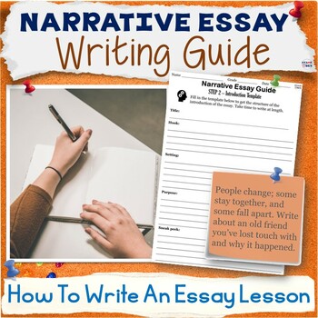 Preview of Narrative Essay Writing Guide, Templates, Worksheets, Essays Prompts
