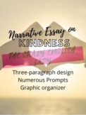Narrative Essay on Kindness Graphic Organizer EDITABLE