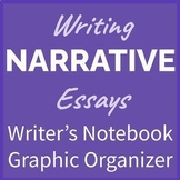 Narrative Essays Writer's Notebook Graphic Organizer