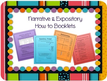 Preview of Narrative & Expository - How to Booklets