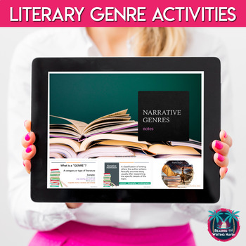 Preview of Literary Genres Activities and Reading Lessons for Middle and High School